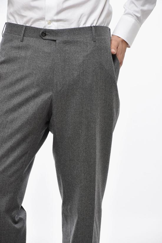  꼬르넬리아니 스트레이트 팬츠 845252 9818111 016 Gray - CORNELIANI
