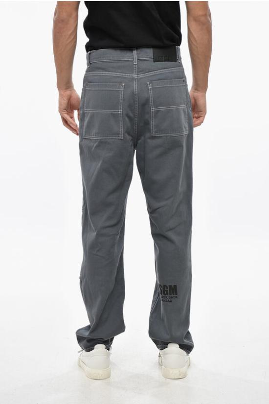  엠에스지엠 데님 팬츠 3440MP52T 237289 96 Gray - MSGM