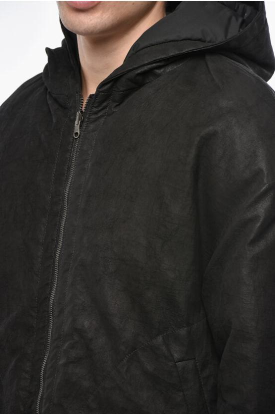  살바토레 산토로 가죽 자켓 47577 NORG BLACK Black - SALVATORE SANTORO