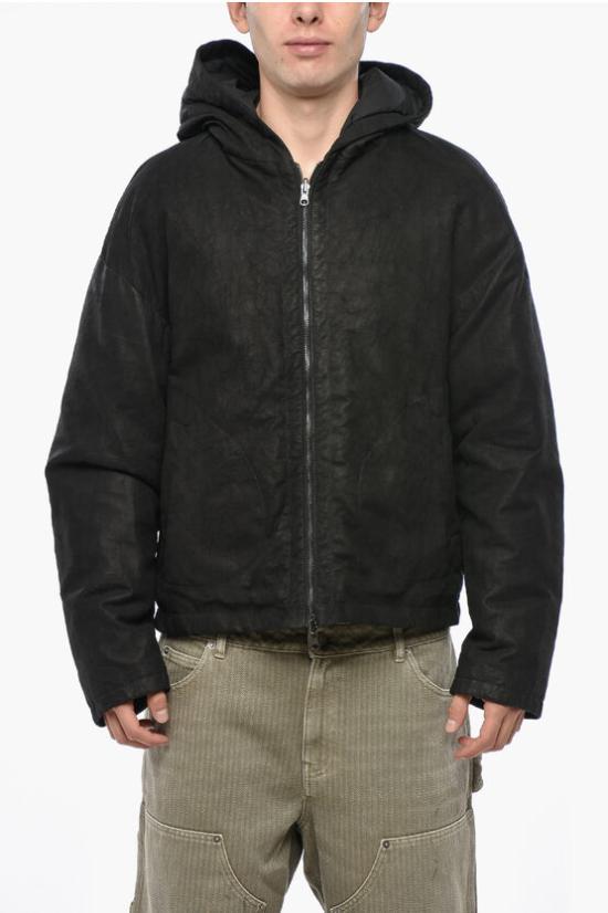  살바토레 산토로 가죽 자켓 47577 NORG BLACK Black - SALVATORE SANTORO