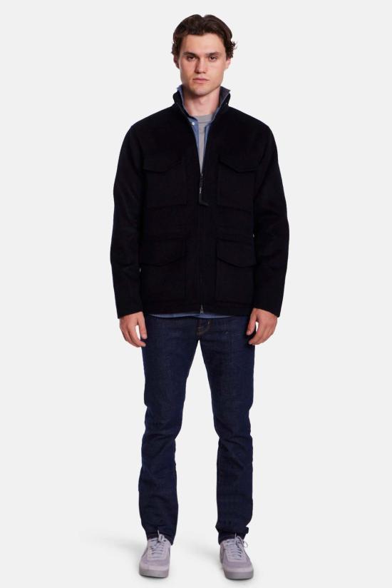  아스페시 봄버 자켓 Aspesi Nelson 울 보머 재킷 - ASPESI