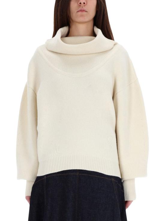 25FW 자크뮈스 터틀넥 SWW00624AK0 0278110 Beige - JACQUEMUS