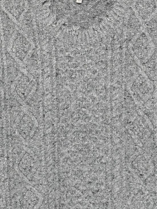 25FW 알13 탑 R13WY228Y208A 62012 Y208A HEATHER GREY TWEED - R13