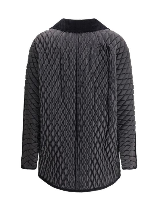 25FW 버버리 FLORISTON 플로리스톤 퀼티드 자켓 8113603 A1189 Black - BURBERRY