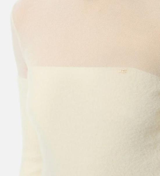 25FW 엘리자베타프랜치 터틀넥 MK54T57E2DZ9 Milk Beige - ELISABETTA FRANCHI