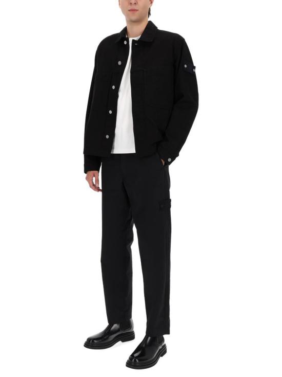 25FW 스톤 아일랜드 자켓 Q100027 S00J5V0029 Black - STONE ISLAND