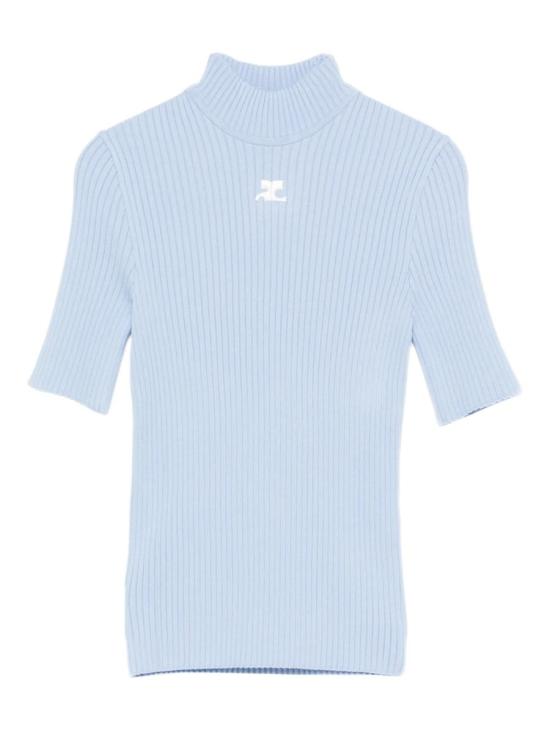 25FW 쿠레쥬 터틀넥 PERMPU026FI0001 64133 7005 SKY