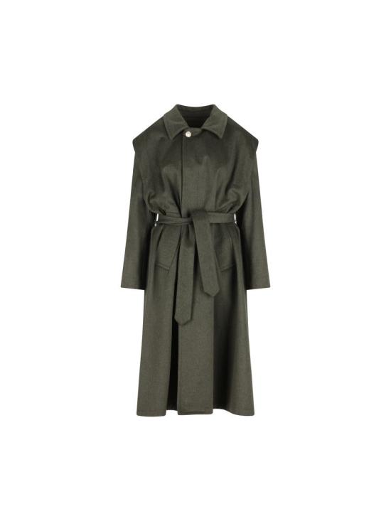 25FW Cini 트렌치 코트 C410CSDB0373033 AI25 GREEN