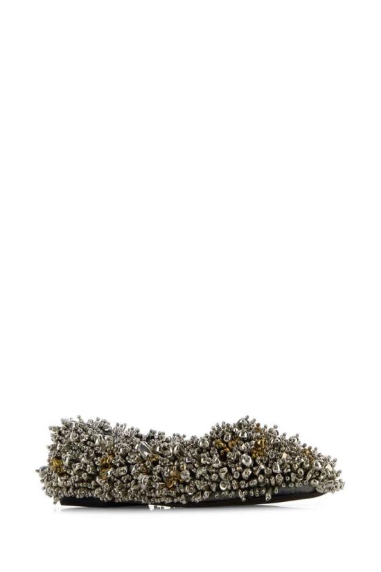 25FW 드리스 반 노튼 플랫 슈즈 252011746831 952 SILVER - DRIES VAN NOTEN