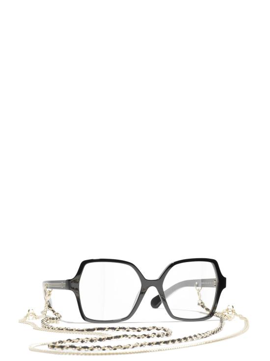 26FW 샤넬 안경 CH3492 C622 BLACK - CHANEL