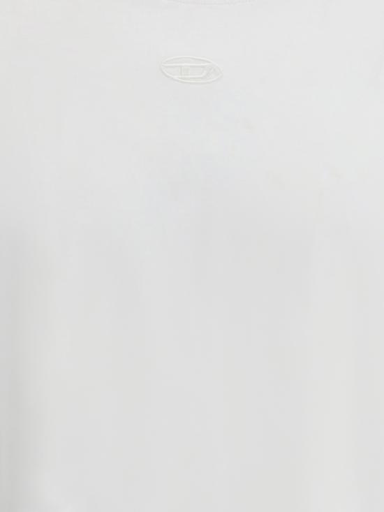 25FW 디젤 반팔 티셔츠 A215620PLAT 100 WHITE - DIESEL