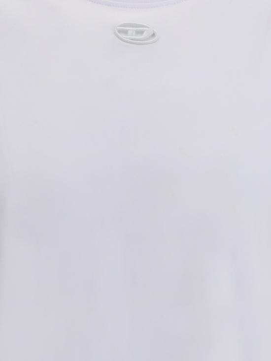 25FW 디젤 반팔 티셔츠 A194200NIAX 100 WHITE - DIESEL
