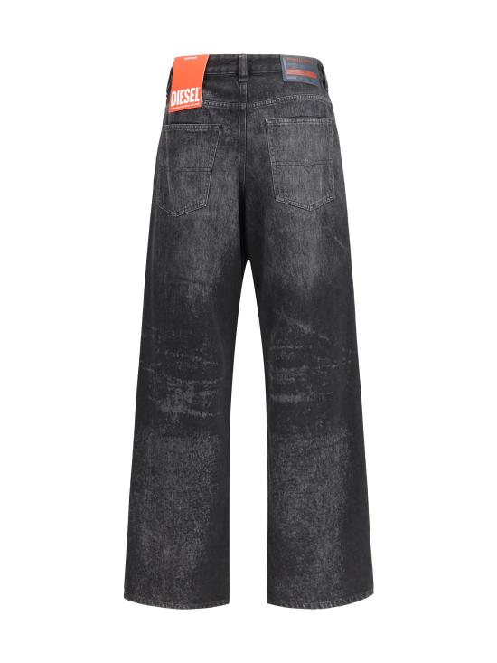 25FW 디젤 데님 팬츠 A21496007DB 02 BLACK - DIESEL