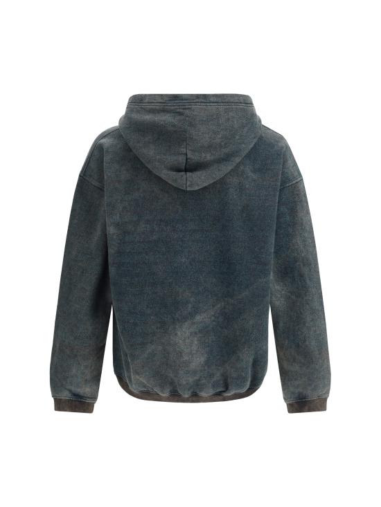 25FW 디젤 후드 티셔츠 A186500AGBZ 9XXA BLACK - DIESEL