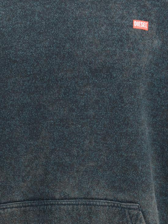 25FW 디젤 후드 티셔츠 A186500AGBZ 9XXA BLACK - DIESEL