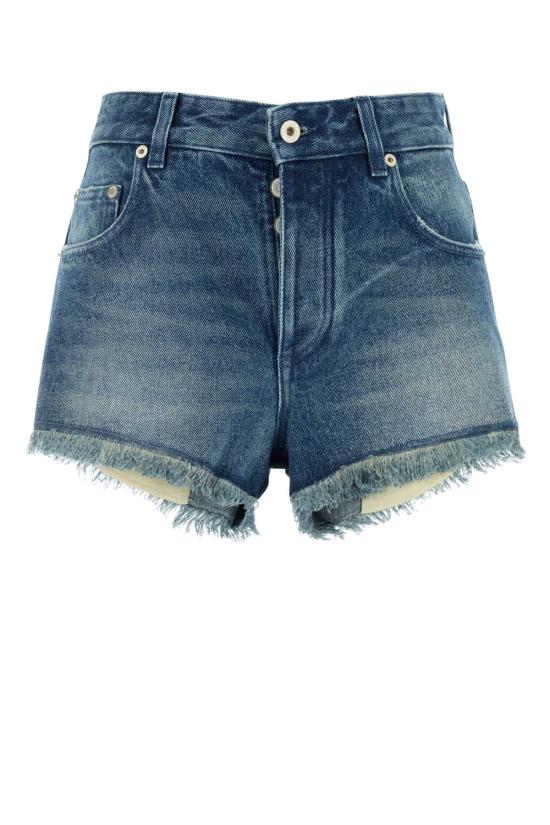 25SS 로에베 숏팬츠 S616Y1GX06 MEDIUMBLUE Blue