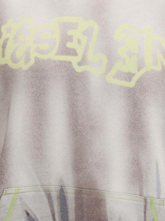 25FW 디젤 후드 티셔츠 A218030PGBU 97CA GREY - DIESEL