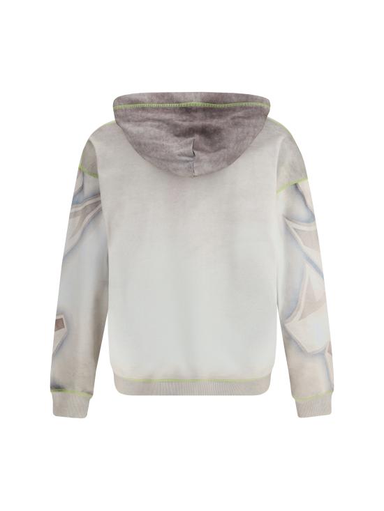 25FW 디젤 후드 티셔츠 A218030PGBU 97CA GREY - DIESEL