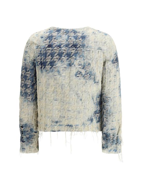 25FW 디젤 자켓 A213480CEBI 01 LIGHT BLUE - DIESEL