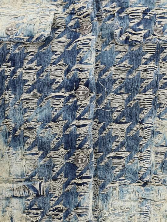 25FW 디젤 자켓 A213480CEBI 01 LIGHT BLUE - DIESEL