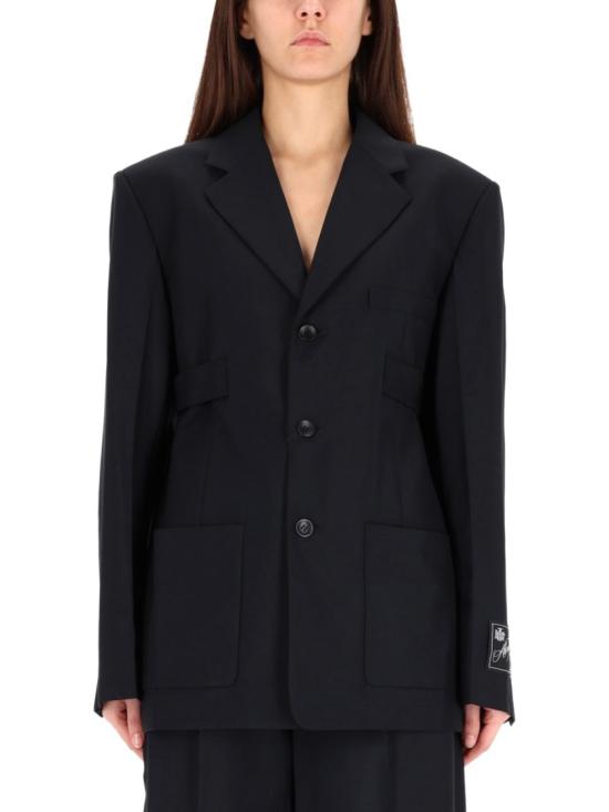 25FW 알렉산더 왕 자켓 1WC4252673 001 Black