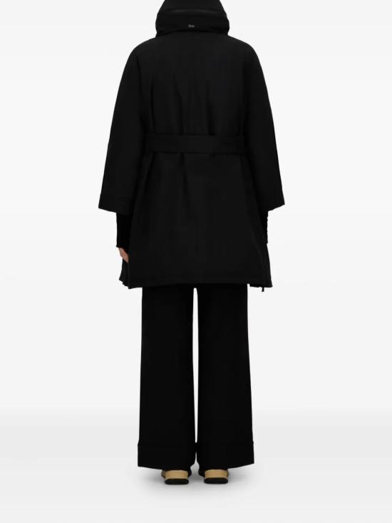 25FW 에르노 2 레이어 윈드스토퍼 A-셰이프 재킷 PI002160D 128409300 Black - HERNO