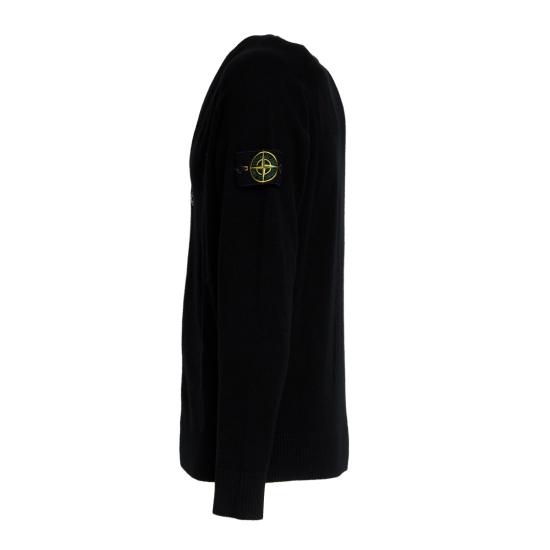 25FW 스톤 아일랜드 가디건 K2S155100065 S00B4 Black - STONE ISLAND