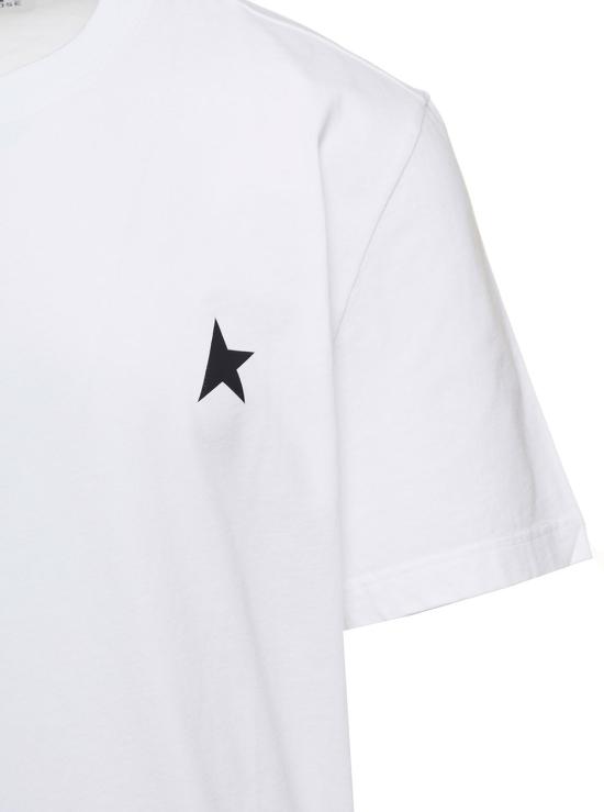 26SS 골든구스 반팔 티셔츠 GMP01220P00059310364 White - GOLDEN GOOSE