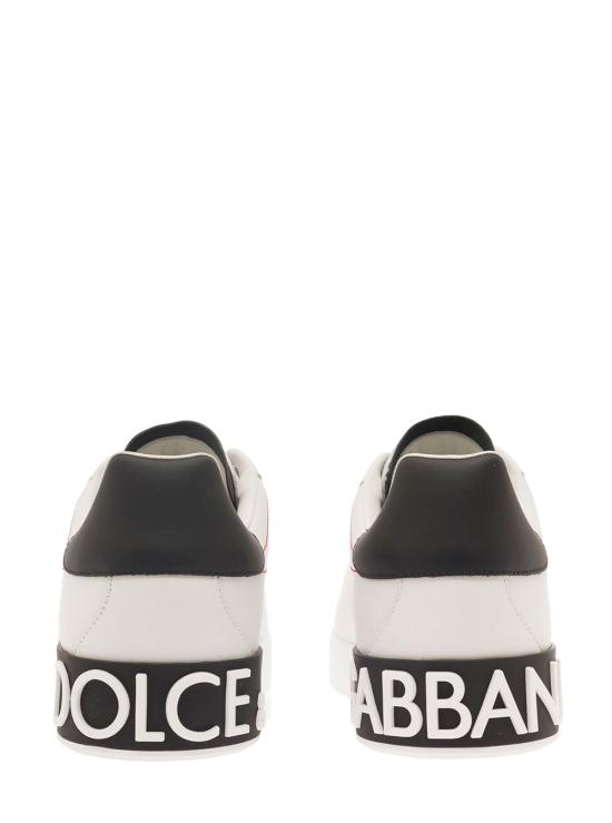 26SS 돌체앤가바나 카프스킨 나파 포르토피노 스니커즈 CS2216AH52689697 White - DOLCE & GABBANA