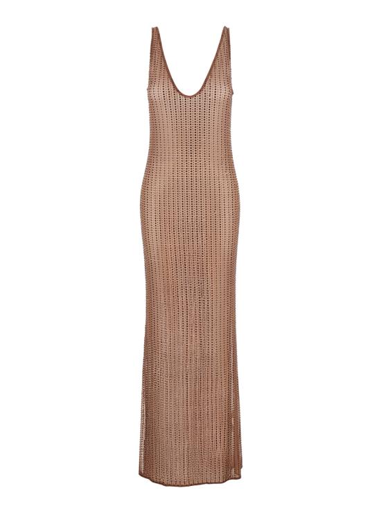 25FW VENUJA 롱 원피스 DS005BMCA Brown