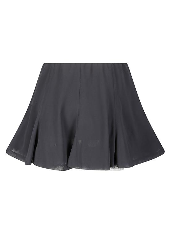 25FW 아바바브 숏 스커트 F25E18053 BLACK - AVAVAV