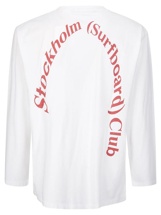 26FW 스톡홀름 서프보드 클럽 반팔 티셔츠 U1000213W10 WHITE - STOCKHOLM SURFBOARD CLUB