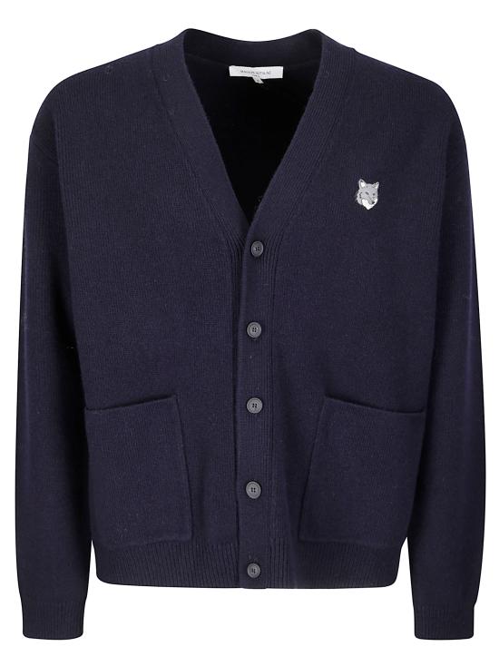 25FW 메종키츠네 가디건 PM00510KT1180 0413 CLASSIC NAVY