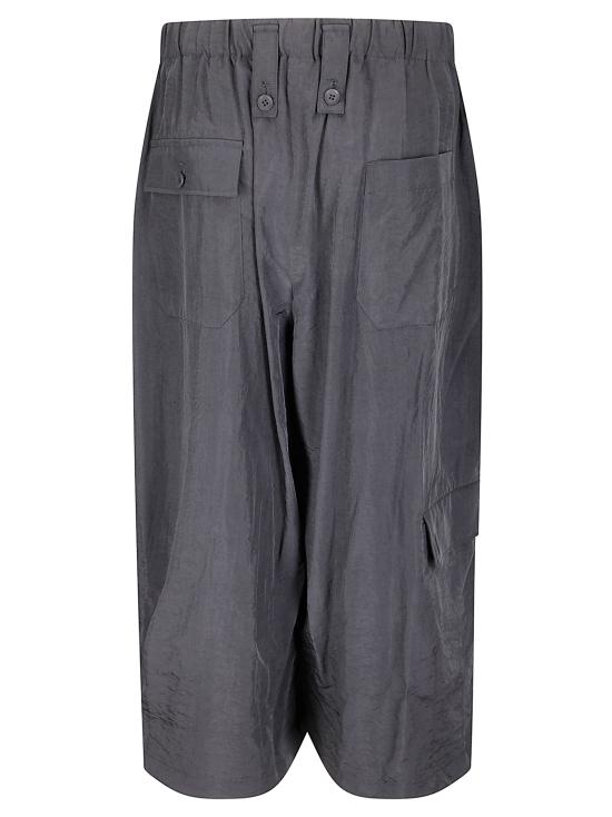 25FW 요지 야마모토 숏팬츠 FLP61600 1 BLACK - YOHJI YAMAMOTO