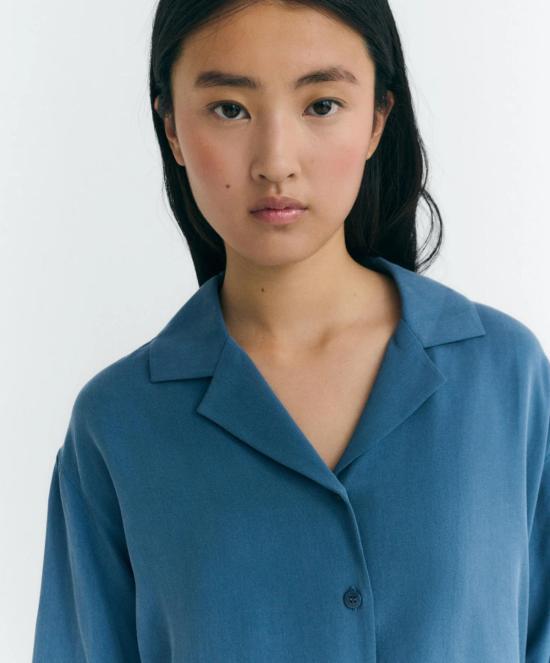  띵킹 뮤 블라우스 씽킹뮤 텐셀 - THINKING MU