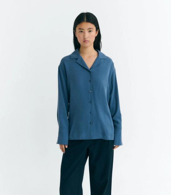  띵킹 뮤 블라우스 씽킹뮤 텐셀