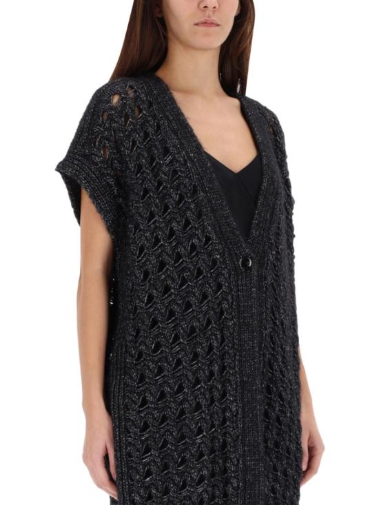25FW 에르노 가디건 MC00042DR 701989300 Black - HERNO