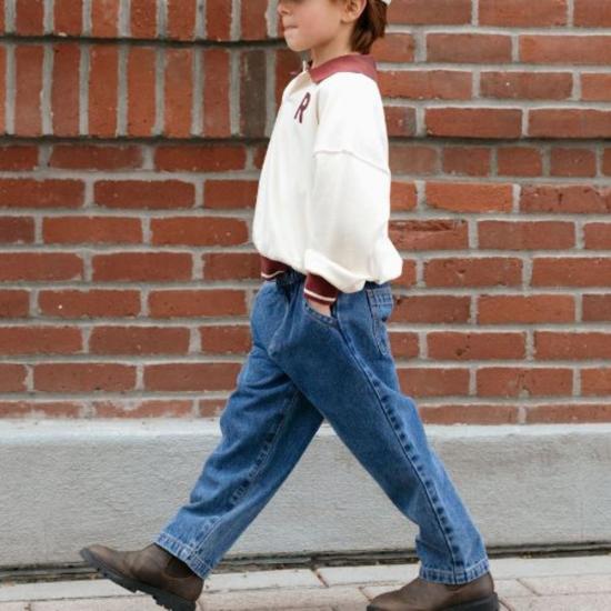  [키즈] Rylee + Cru LLC 기타 키즈  배기  인디고 데님