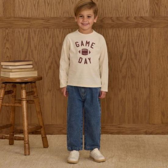  [키즈] Rylee + Cru LLC 기타 키즈  배기  인디고 데님 - OTHER BRANDS