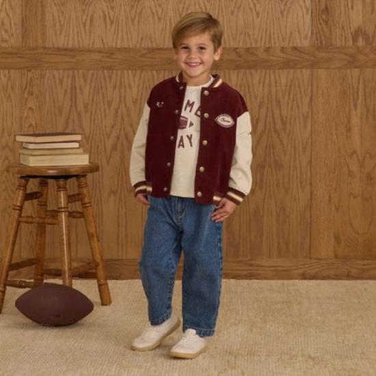  [키즈] Rylee + Cru LLC 기타 키즈  배기  인디고 데님 - OTHER BRANDS