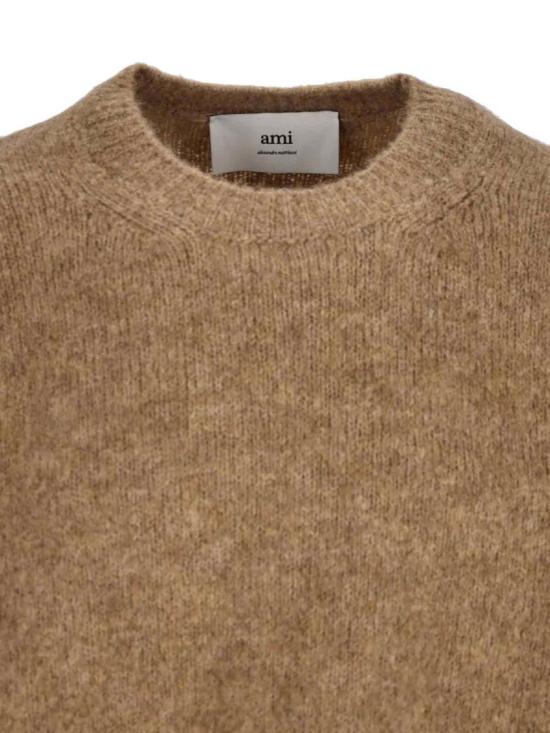 25FW 아미 스웨터 HKS824 KN0021280 Brown - AMI