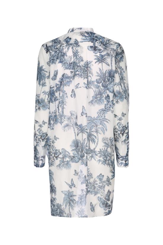 25FW 디올 블라우스 541B54A3A92 0860 WHITE - DIOR