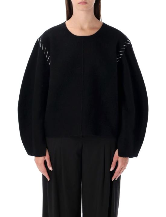 25FW 더 가먼트 스웨터 21089050 Black