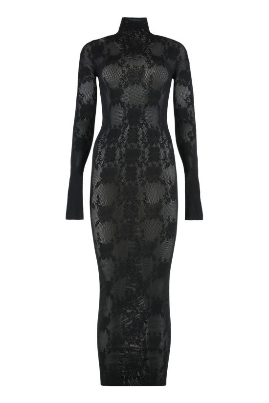 25FW Les Filles D'Eva 롱 원피스 8910AR10 001 Black