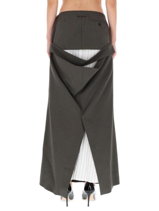 25FW 장 폴 고티에 스커트 SK020 W03741 Grey - JEAN PAUL GAULTIER