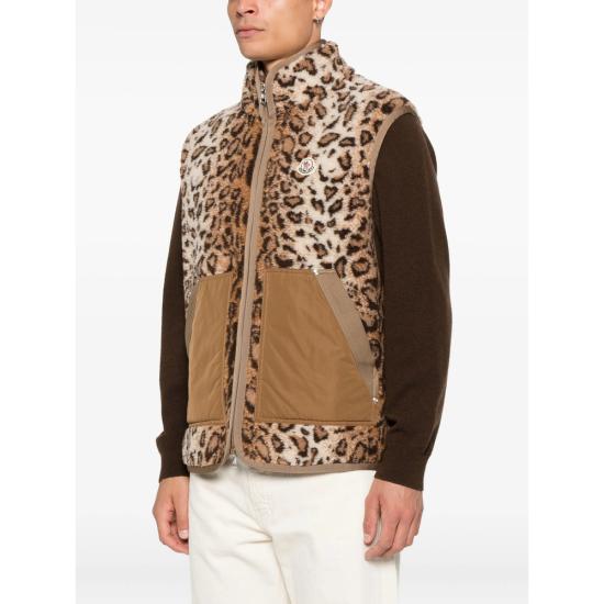 25FW 몽클레어 베스트 89B6D 8G000 65 P22 BROWN - MONCLER