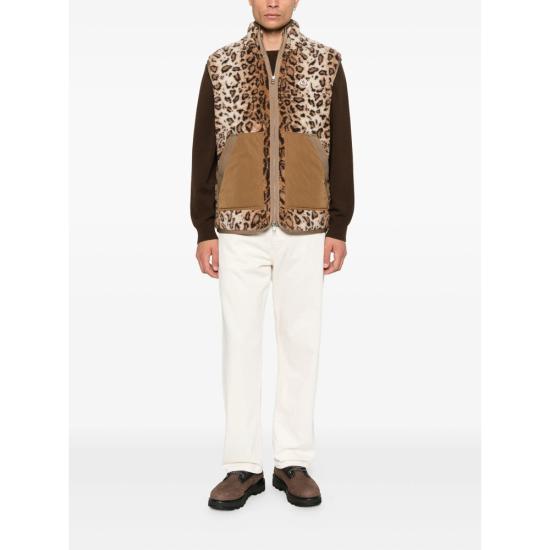 25FW 몽클레어 베스트 89B6D 8G000 65 P22 BROWN - MONCLER