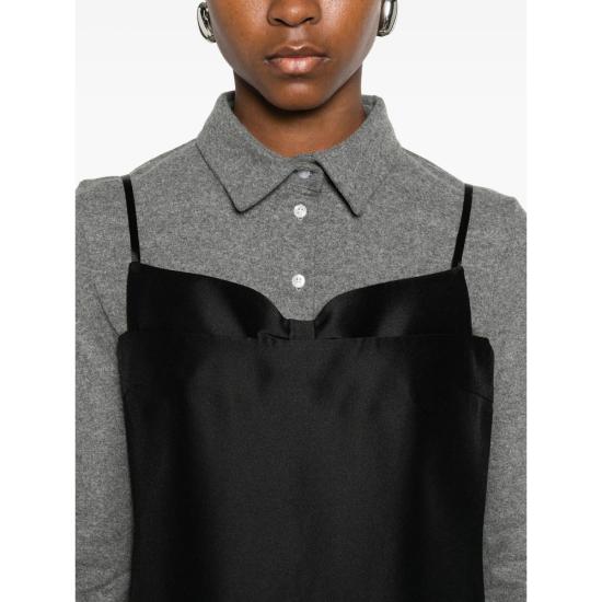 25FW 슈슈/통 숏 원피스 MWDEDR15 SAT253 BA100 BLACK - SHUSHU/TONG