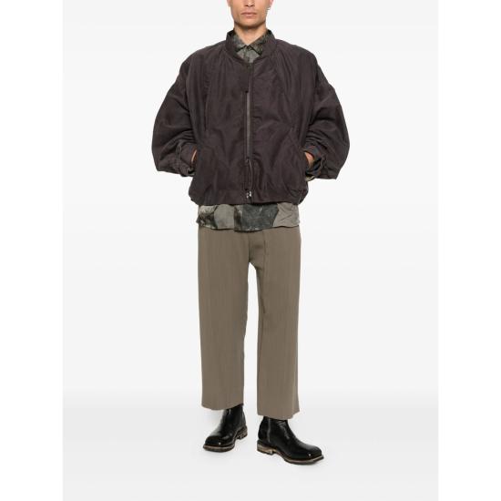 25FW 지기 첸 봄버 자켓 0M2530947 64 BROWN - ZIGGY CHEN