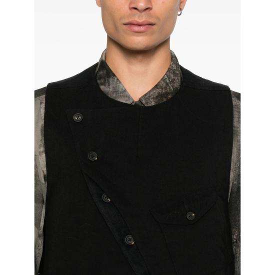 25FW 지기 첸 베스트 0M2530108 04 BLACK - ZIGGY CHEN